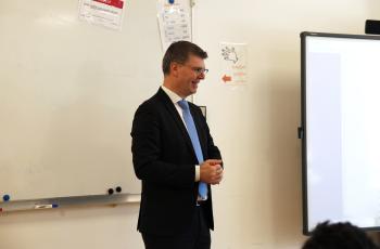 galerie-Visite de Monsieur le Maire à l'école élémentaire Anne Frank - Février 2025