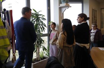 galerie-Visites école Anne Frank à la Mairie - Mars 2025