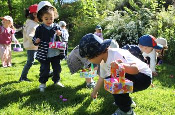 galerie-Chasse aux oeufs du service Petite enfance